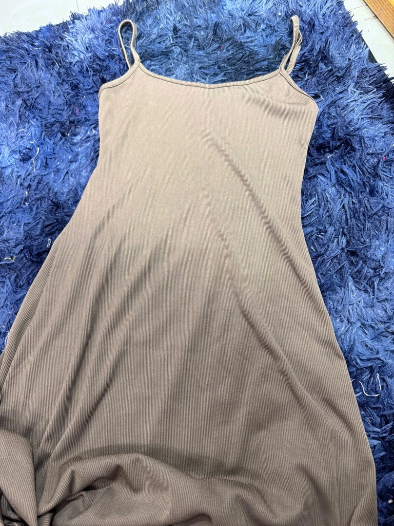 VÁY LIỀN 2 DÂY NÂU HA