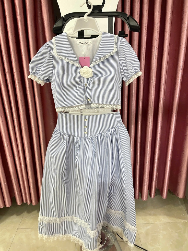 set kẻ xanh