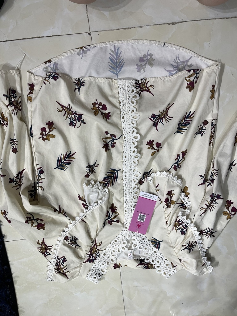 ÁO SƠMI BÈO HOA TIEN