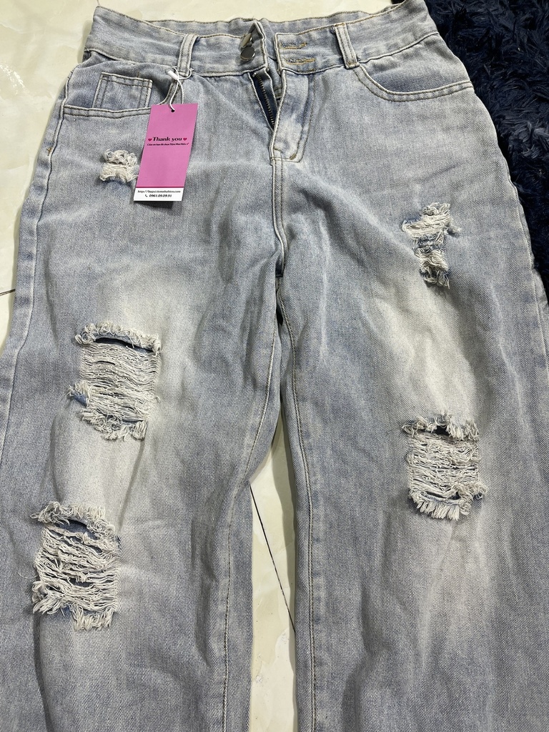 QUẦN BÒ RÁCH TIEN