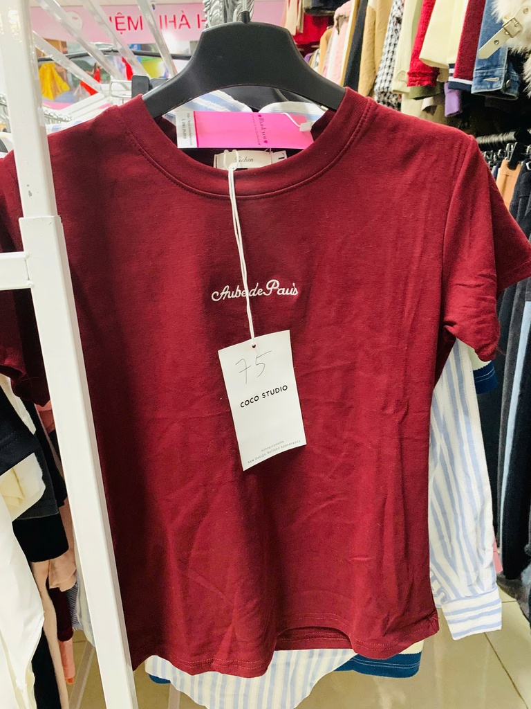 ÁO PHÔNG ĐỎ AUPEDE PARIS THUY