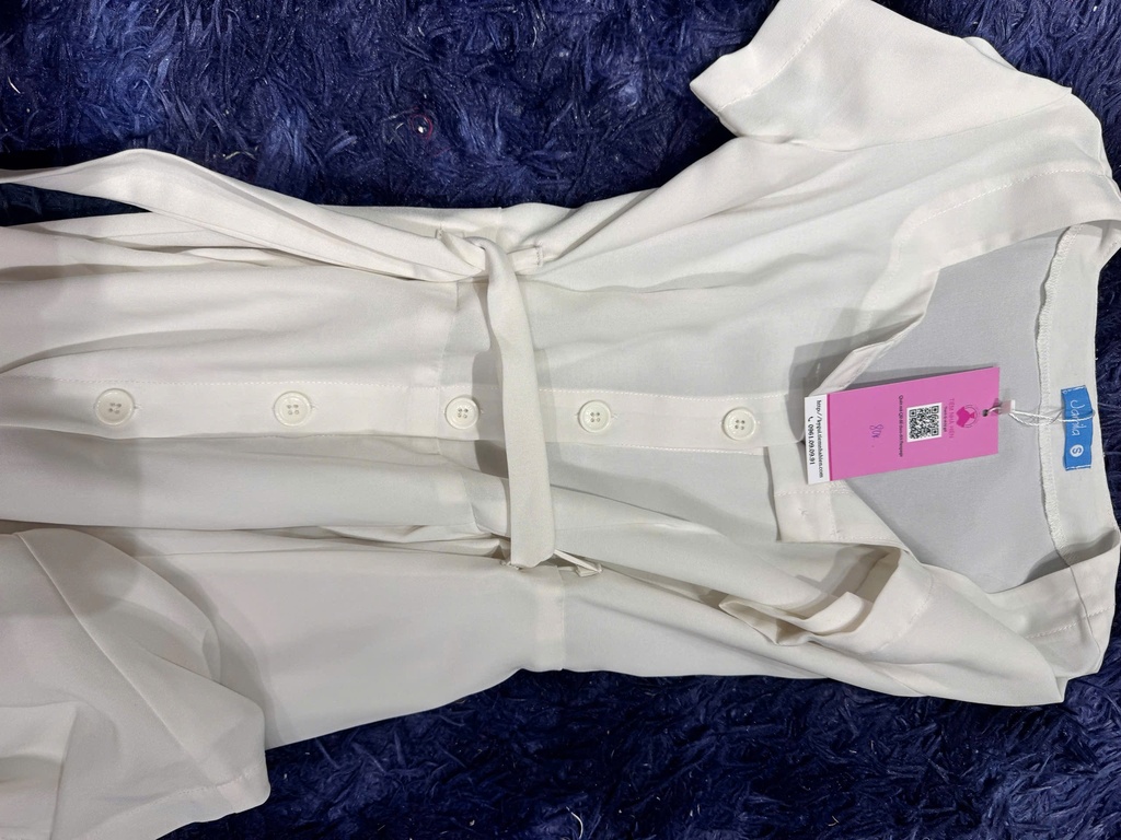 VÁY TRẮNG SƠMI VAN