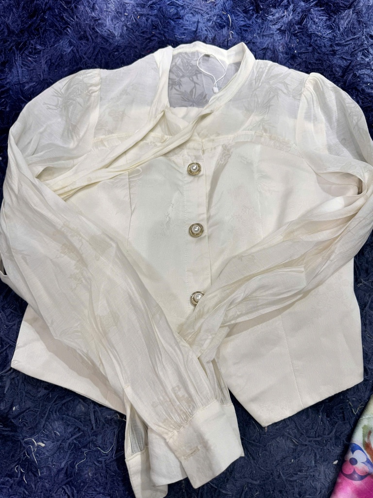 ÁO SƠMI TRẮNG CÚC NGỌC NMPHUONG