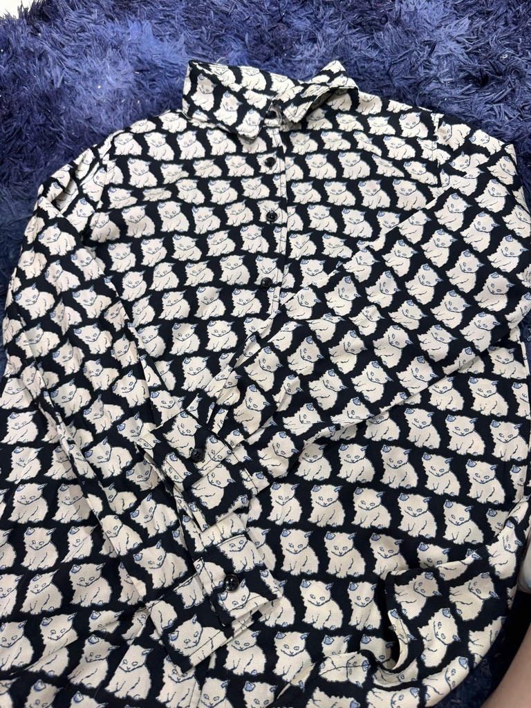 ÁO SƯƠMI MÈO NMPHUONG