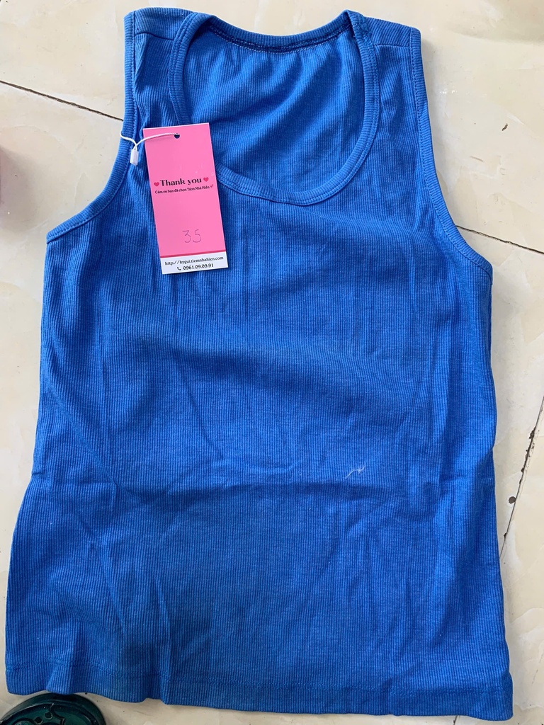 ÁO PHÔNG XANH SÁT NÁCH XUAN