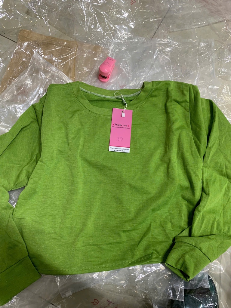 ÁO PHÔNG XANH LÁ XUAN