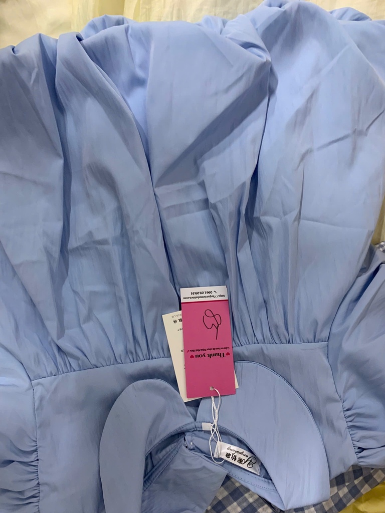 ÁO BABYDOLL XANH THUY PAS