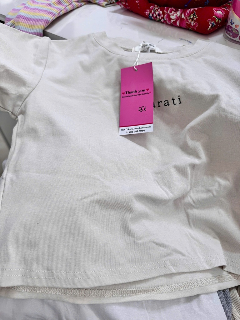 ÁO PHÔNG TRẮNG KEM NTMTHUY