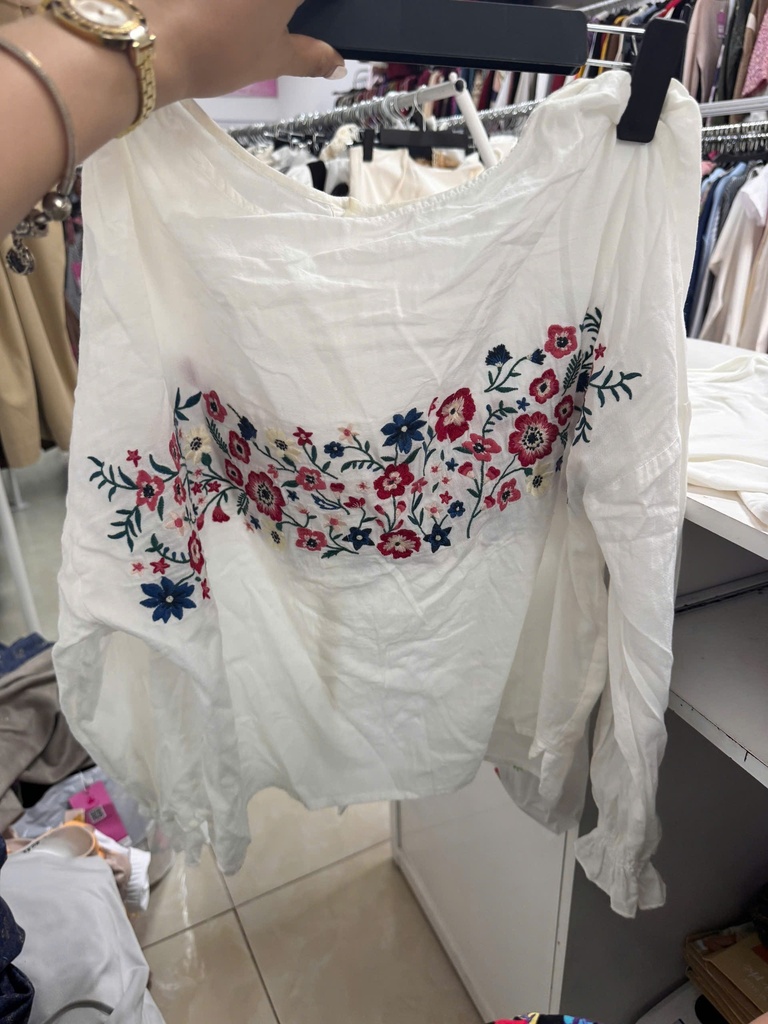 ÁO BABYDOLL TRẮNG NTHONG