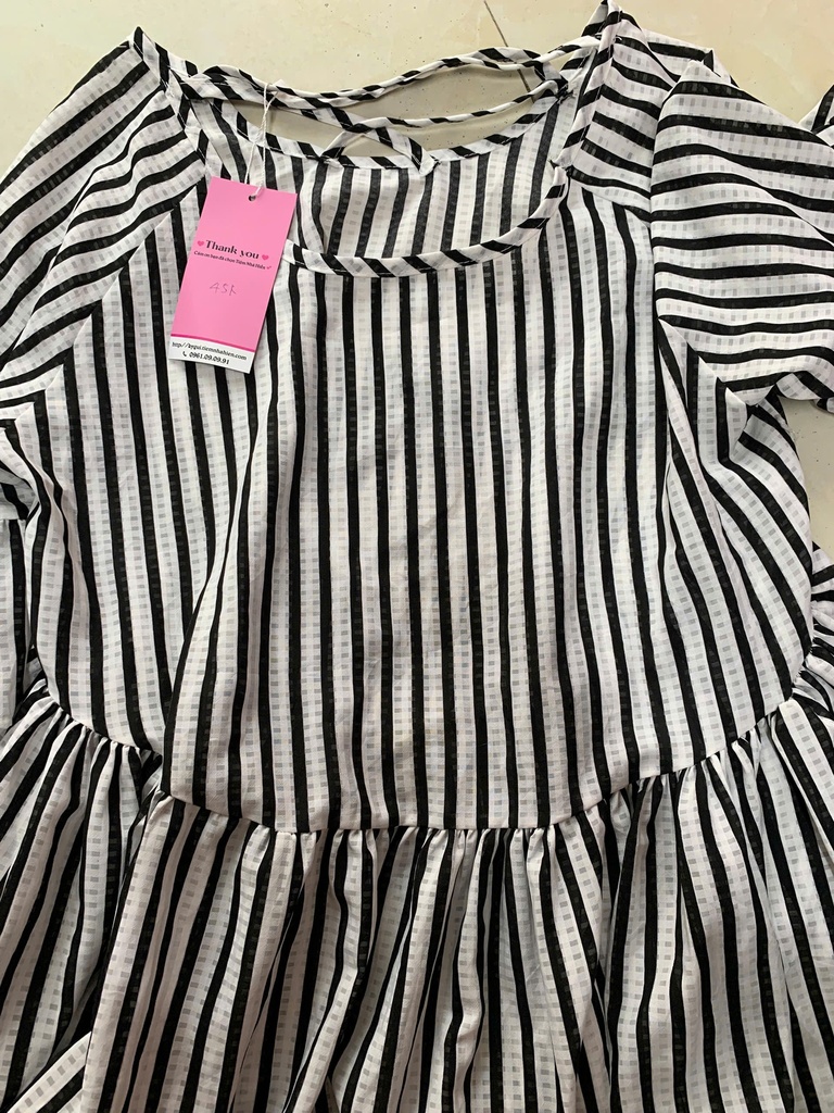 ÁO PHỒNG KẺ VOAN ĐIỆU NTKDUHNG