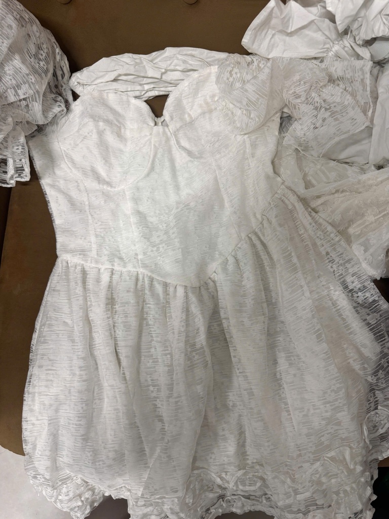 VÁY TRẮNG BABYDOLL TRAMY