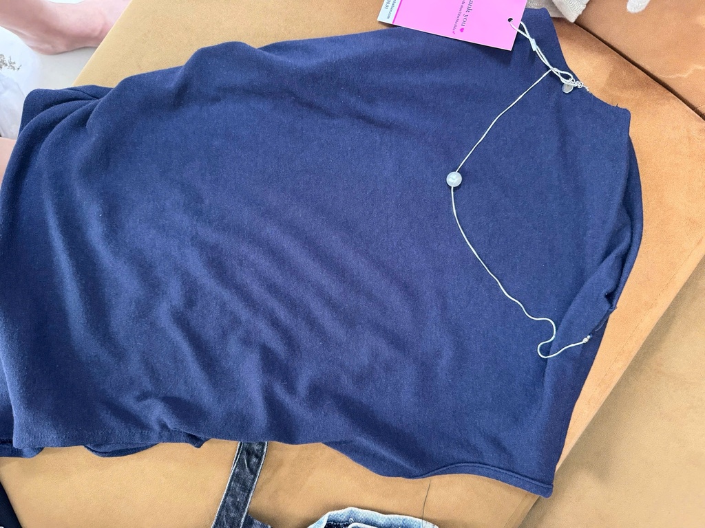 ÁO PHÔNG XANH DƯƠNG CỔ TRÒN CLAN