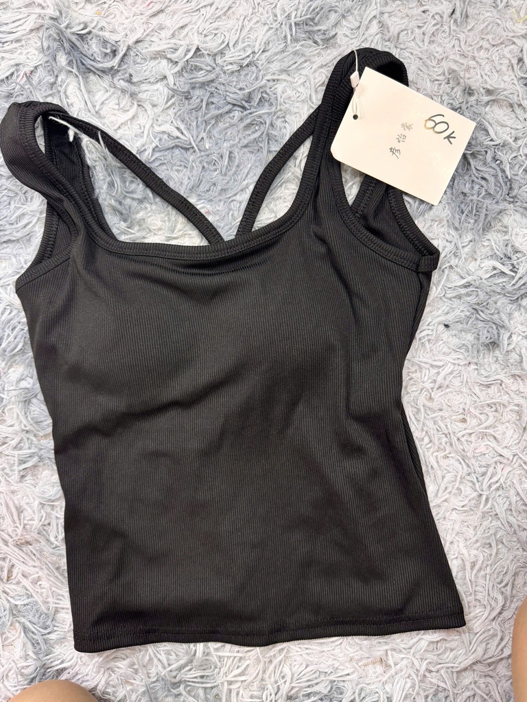 ÁO 2 DÂY ĐEN CÓ MÚT NGỰC TTTHUY