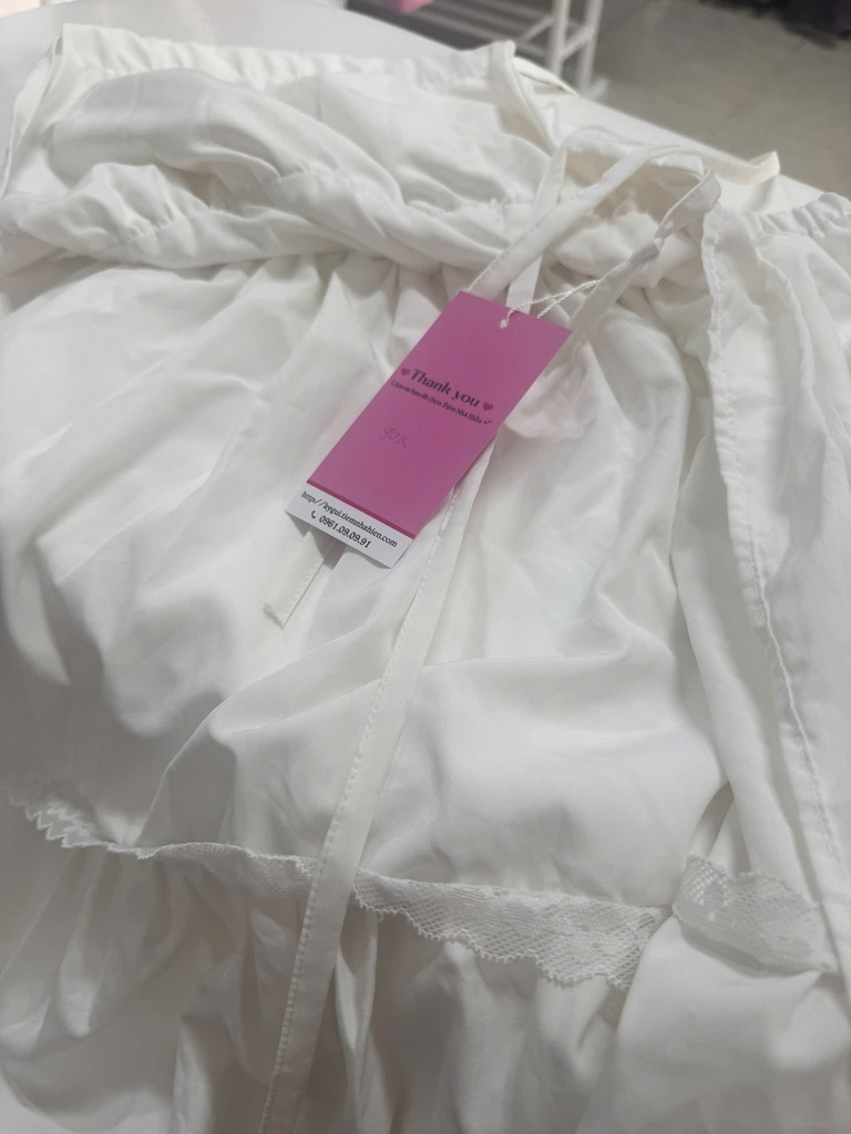 VÁY TRẮNG MAXI TUANH