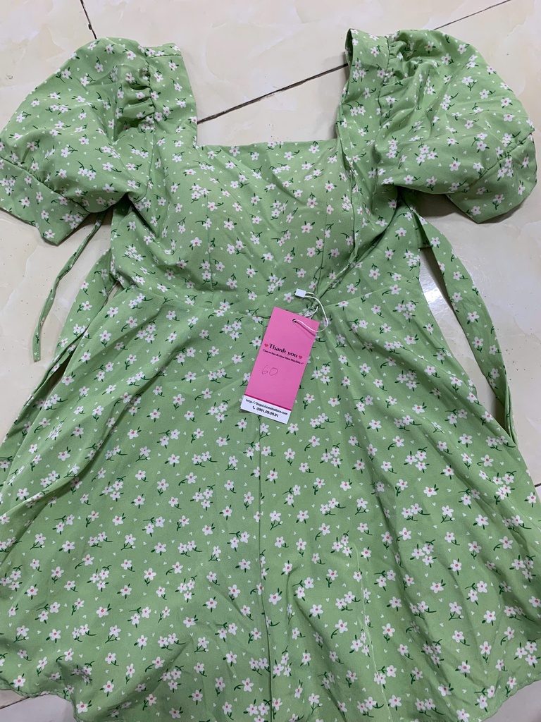 VÁY XANH LÁ HOA NHÍ NMPHUONG