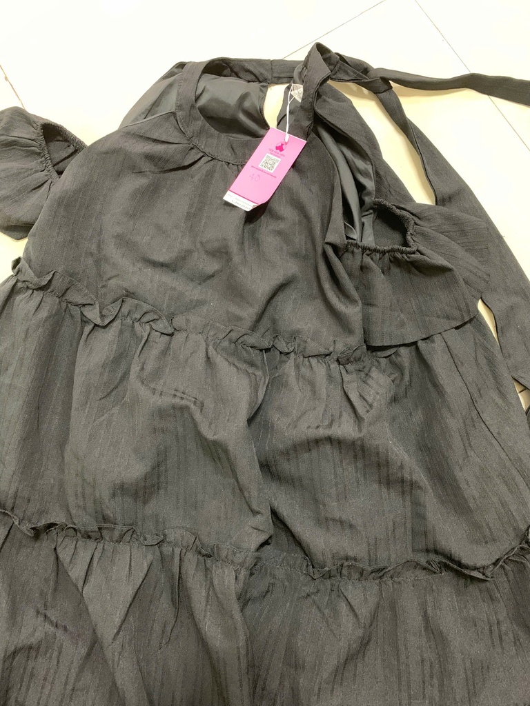 VÁY BÈO TẦNG ĐEN NMPHUONG