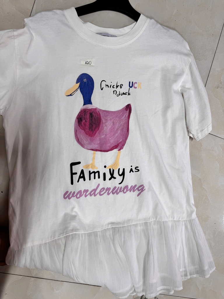 ÁO PHÔNG TRẮNG VỊT VY