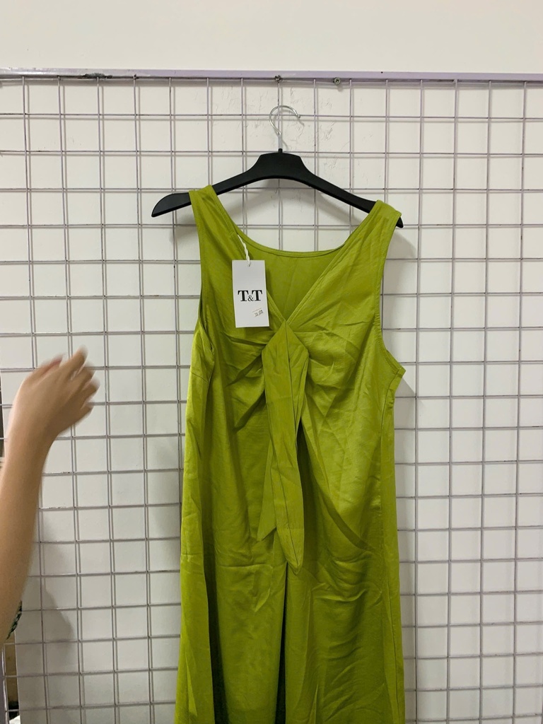 váy 2 dây xanh chuối 