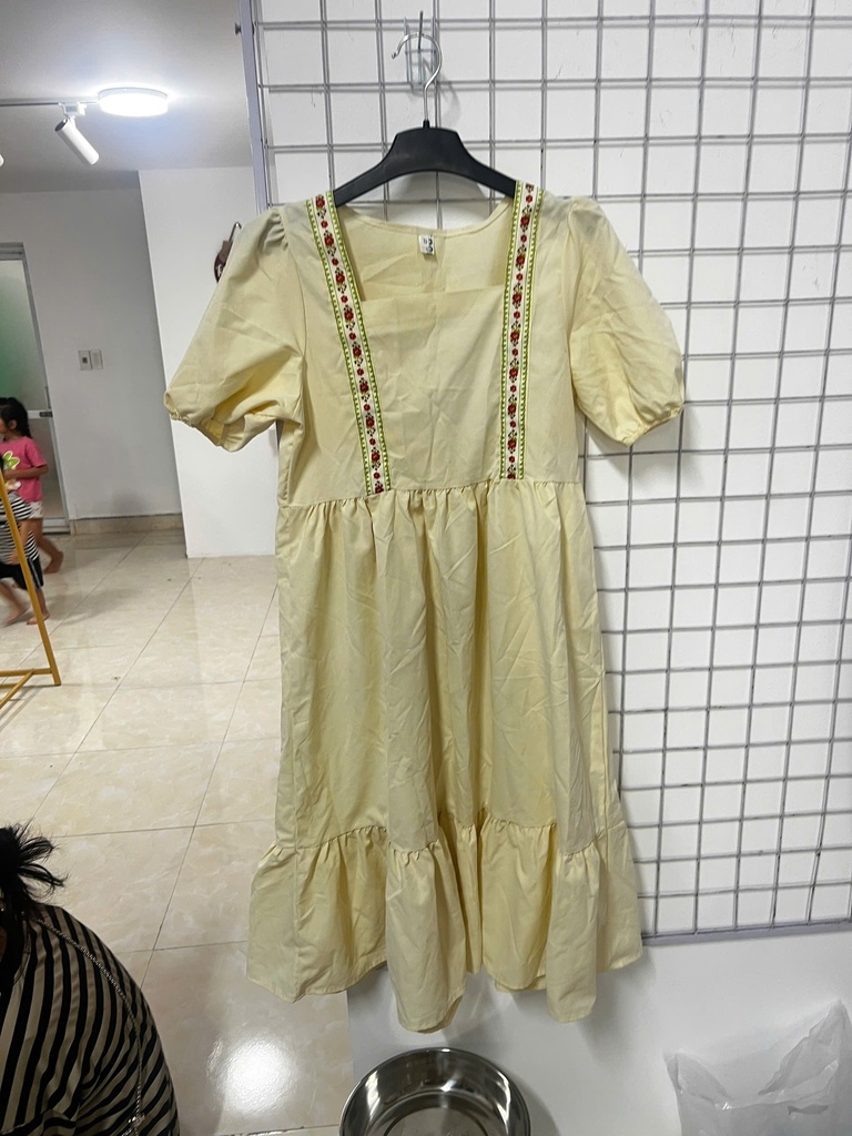 VÁY KEM TAY BỒNG