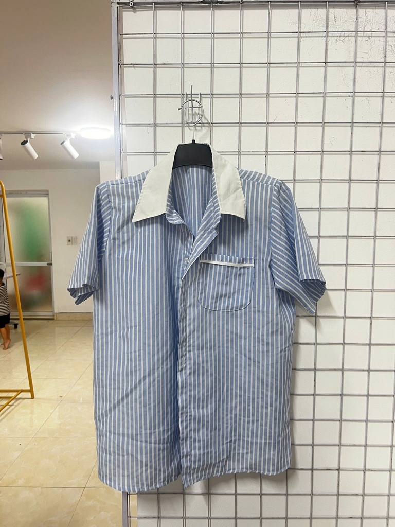 ÁO SOMI CỘC TAY KẺ 