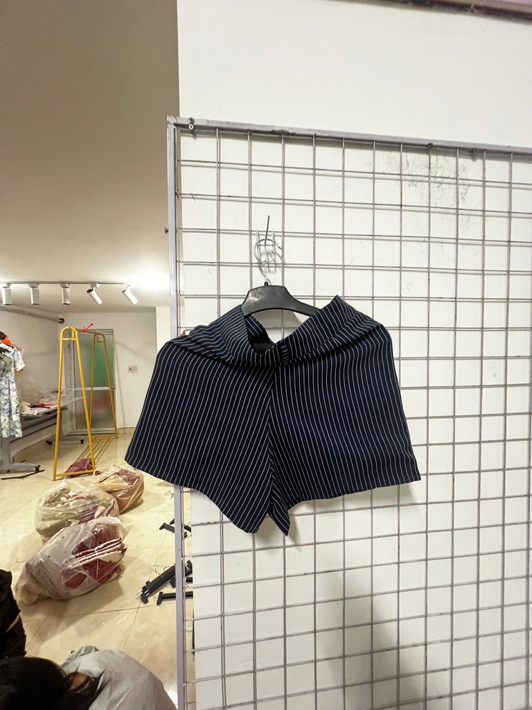 QUẦN KẺ XANH THAN