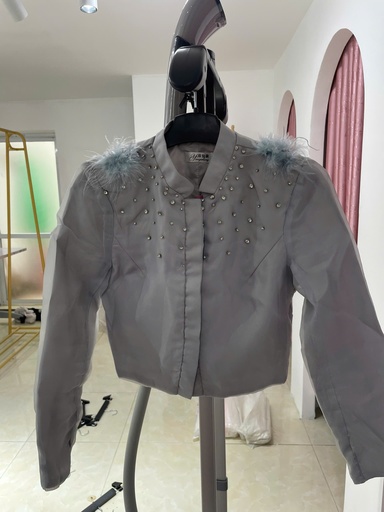 ÁO CRT TAY DÀI XANH LÔNG