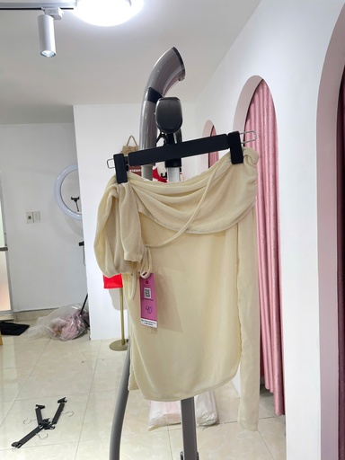 ÁO TRỄ VAI KEM TAY DÀI