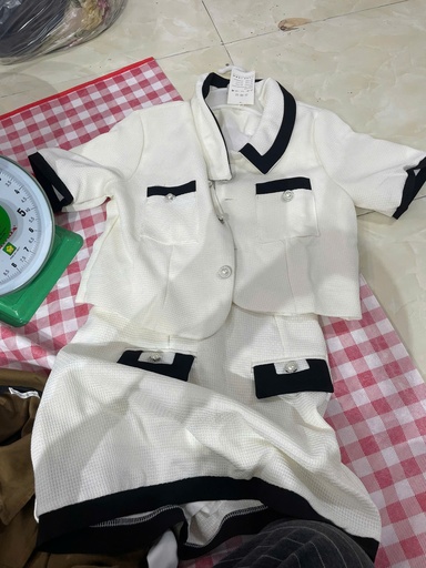 set dạ trắng