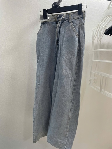 quần bò xanh dài