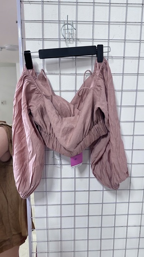 áo hồng crt tay dài