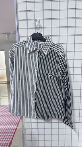 áo sơ mi kẻ đen 