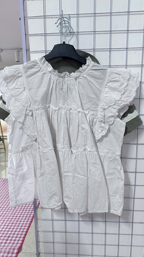 áo tiểu thư trắng