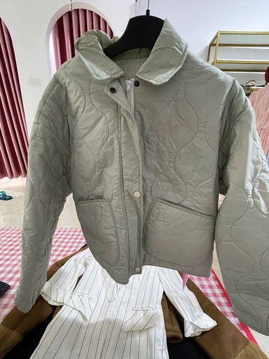 ÁO KHOÁC PHAO XANH MIN