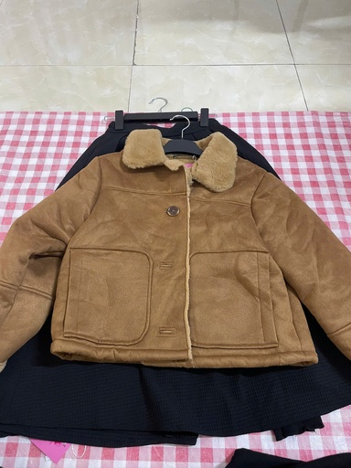 ÁO KHOÁC NÂU ZARA