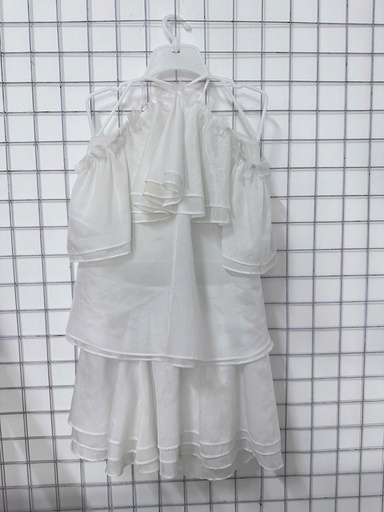 set trắng trễ vai