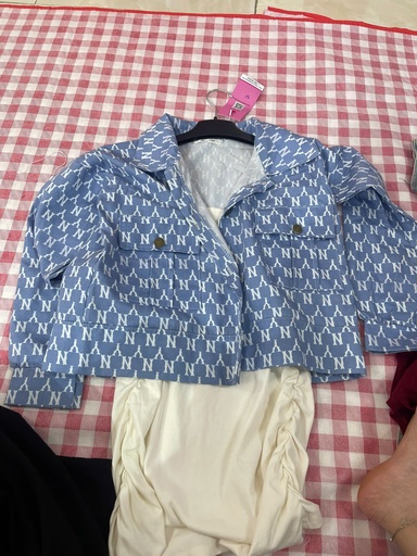 set váy khoác ngoài