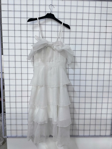 váy 2 dây voan nơ