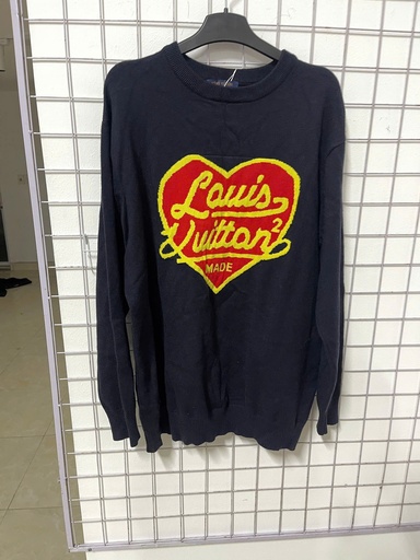 áo len xanh than trái tym 