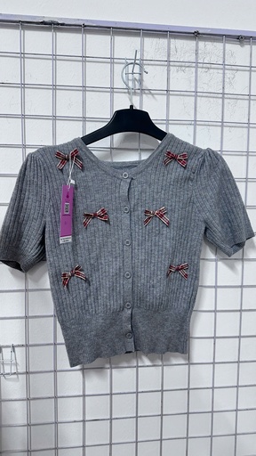 áo crt cộc tay xám 