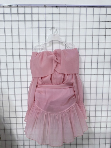 set hồng trễ vai 