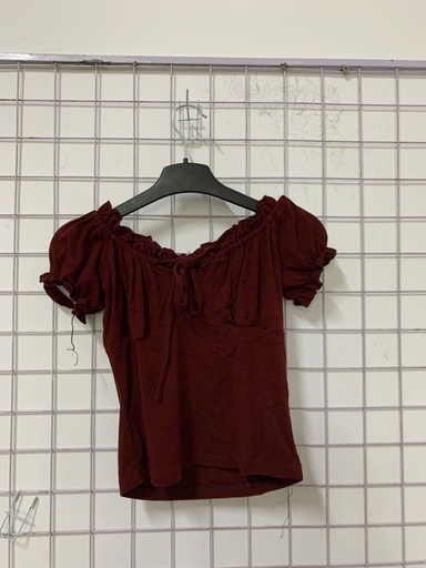 áo crt đỏ trễ vai