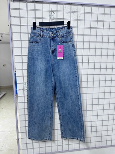 quần bò xanh nhạt xuông