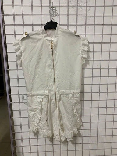 váy trắng 3 lỗ rút dây