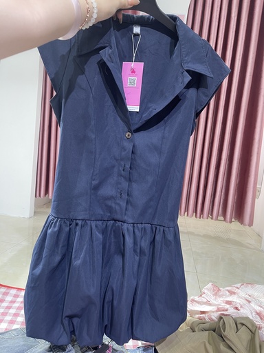 váy bí 3 lỗ xanh than 