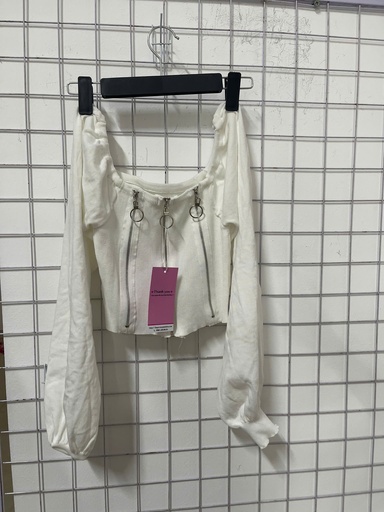 áo crt khoá trễ vai