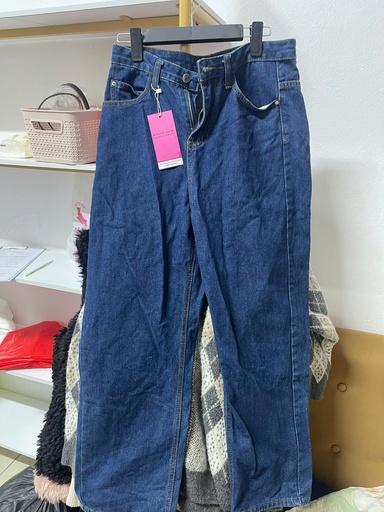 quần jean xanh xuông 