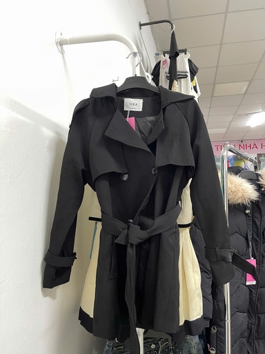 áo mangto dáng ngắn 