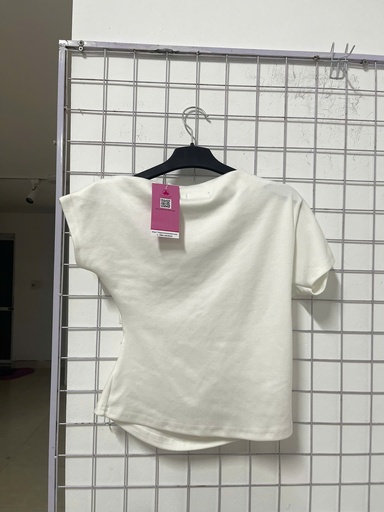 áo crt trắng trễ vai 