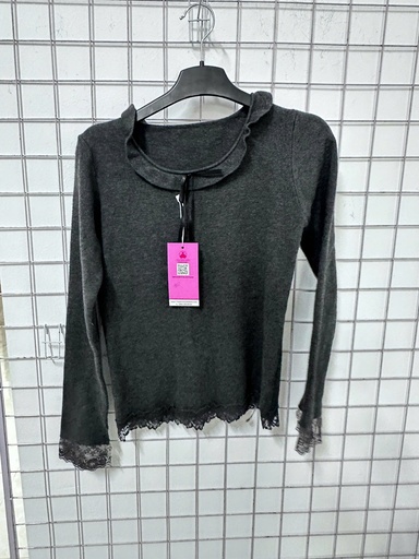 áo len xám chuột