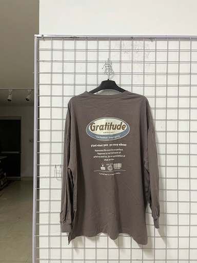 áo thu đông nâu dài tay